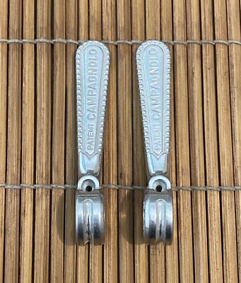 Beautiful NOS Vintage Campagnolo Super Record Downtube Friction Shifter Levers