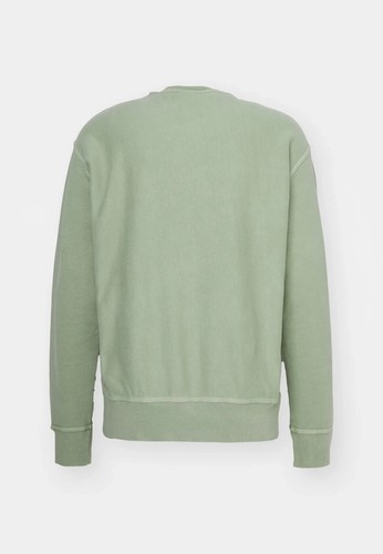 BELSTAFF MINERAL OUTLINER CREW NECK SWEATSHIRT ECHO GREEN XL RRP £175 BNWT - Picture 2 of 5