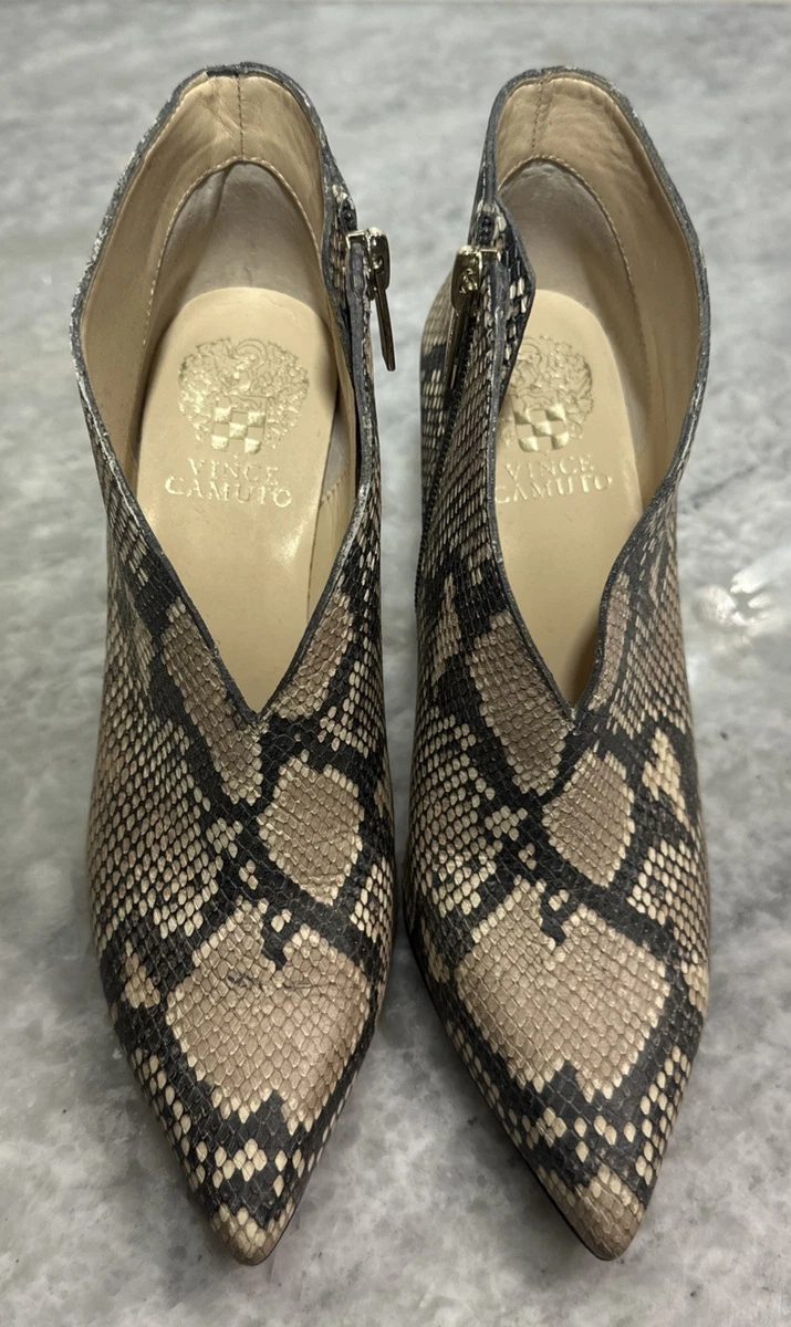 Sandales Talons Hauts Imagine By Vince Camuto Vert Reptile - Taille 8.5 B (US), Occasion