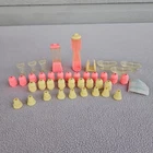 VTG 1987 Barbie Ice Cream Shoppe Replacement Accessories Lot Part 43 Pieces