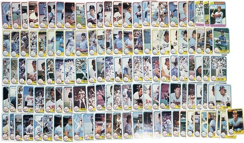 1981 Fleer 1st Year Complete Baseball Card Set Baines Pete Rose Henderson Ryan - Picture 3 of 7