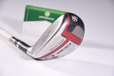 Left Hand Wilson D200 #4 Hybrid / 22 Degree / Firm Flex UST Mamiya Elements 54