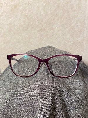 Rachel Roy Delight Eyeglasses Frame Women's Eggplant Full Rim 53-16-135 FRAMES