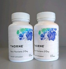 Lot of 2 Thorne Research Basic Nutrients 2/Da...