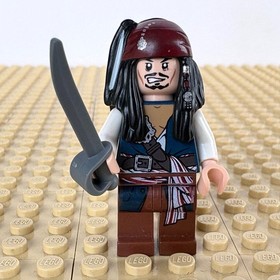 LEGO Pirates Caribbean: Skeleton Jack Sparrow, poc012, 4181, MUERTA, 2011, POTC