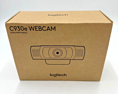 Logitech C930e Webcam 1080 Full HD Video Auto-Focus Ultra Wide Angle -NEW Sealed