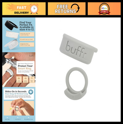 Silicone Smart Ring Protector for Oura, Ultrahuman, RingConn & More - Slim Fit,