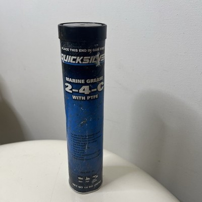 QUICKSILVER Marine Grease 2-4-C  Cartridge PTFE 802863Q1 SS 8M0190469 100G 14oz