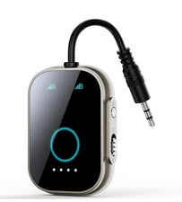 Swiitech Bluetooth Tx Rx for TV, 2-in-1 Bluetooth 5.3 Adapter for Airplane New