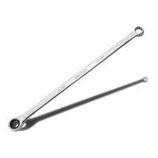  Extra Long Ratcheting Wrench, Metric, CR-V Steel 10mm