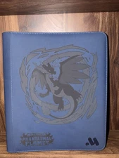 pokemon Laser Engraved Phantasmal Flames Top Loader Binder Made To Order