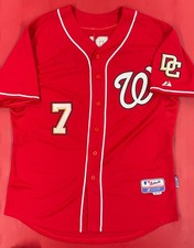 Authentic Majestic COOL BASE WA Nationals Ivan Rodriguez Sz 50 Jersey (PL: 22
