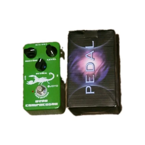 JOYO Dynamic Compressor Effect Pedal Low Noise for Electric Guitar & Bass JF-10