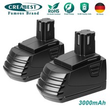 2pcs Akku Für Hilti 12V 3000mAh Ni-MH SFB126 SFB126A SF 121-A SBP10 SBP12 SFB125