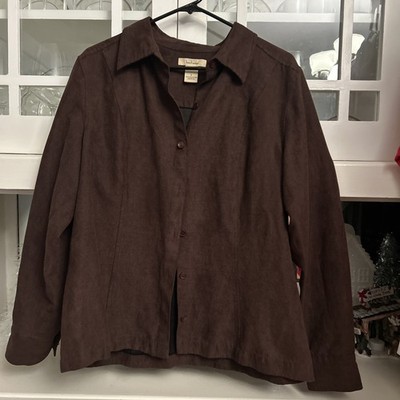 BECHAMEL￼ Women s Feux Suedeshacket Size Large