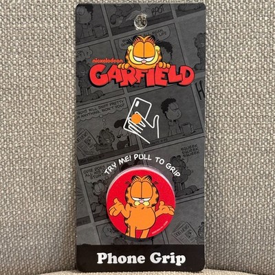 Garfield the Cat Phone Grip - Nickelodeon Comic Strip - Pop up stand - NEW