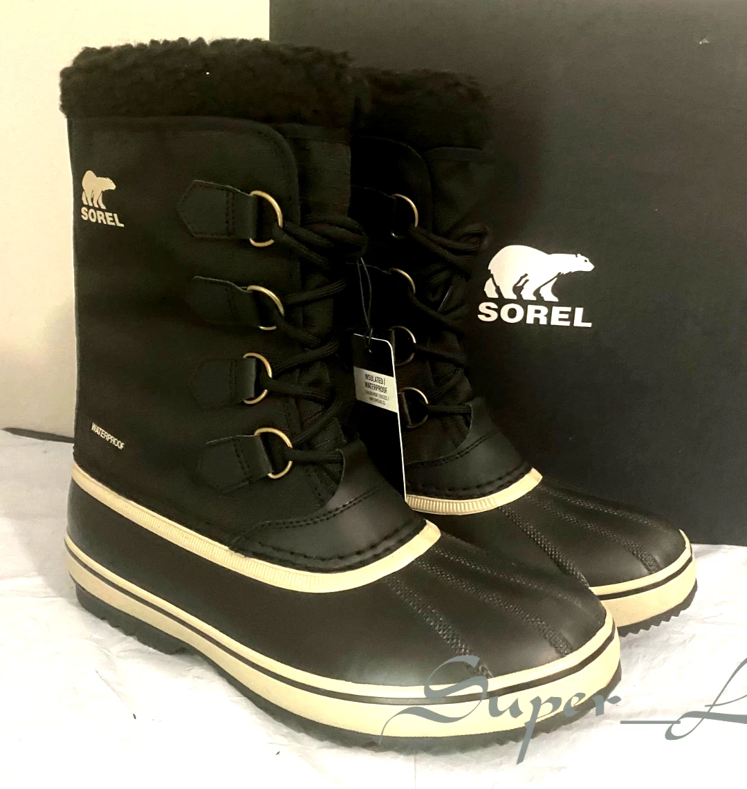 NEW Sorel Men's 1964 PAC Nylon WP Waterproof Insulated Winter Boots - SIZE 10