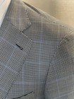 HOUSE OF CARRINGTON 100% Wool 2-Button Plaid Black/White SportCoat Size 42R — photo 4
