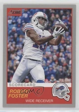 2019 Score Scorecard Robert Foster #126