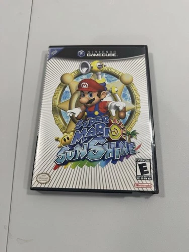 Super Mario Sunshine (Nintendo GameCube) [Not For Resale] Disc & Case, No Manual
