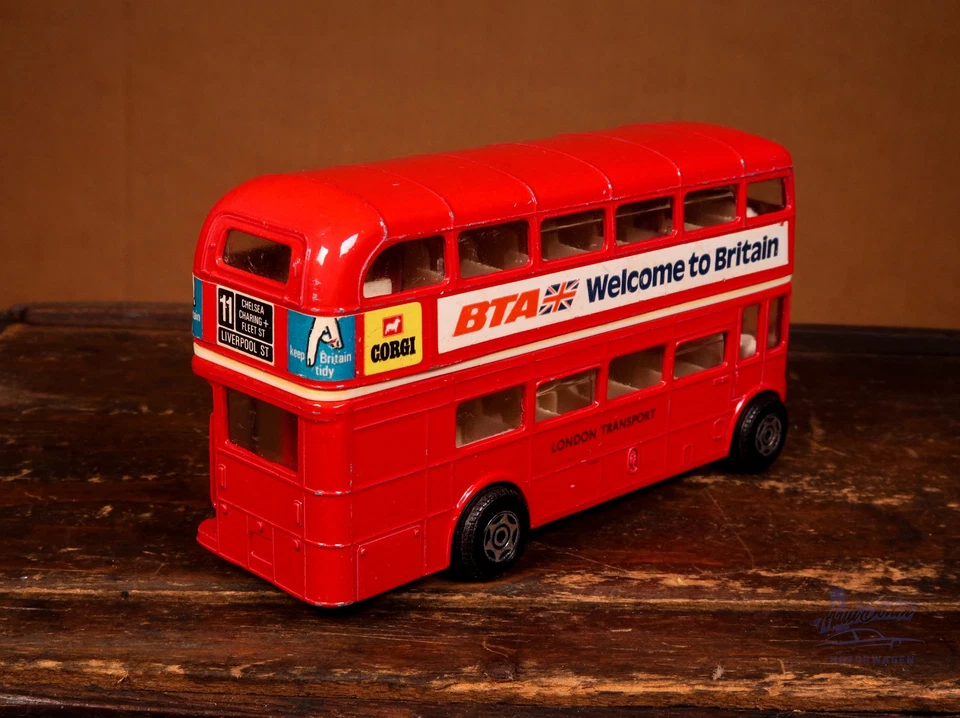 Corgi 469 AEC Routemaster London Transport Doppeldecker Bus vintage diecast - Bild 3 von 4