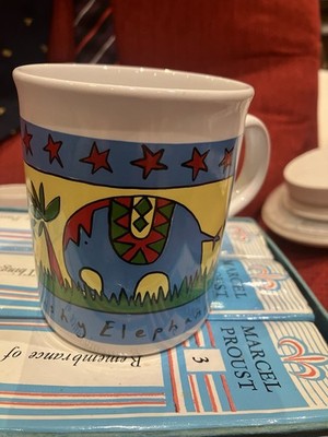 Traidcraft Tasse Look Out For Pushy Elephants Becher