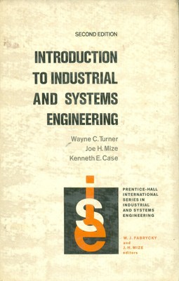 Introduction to Industrial and Systems Engineering (Prentice-Hall Internatio...