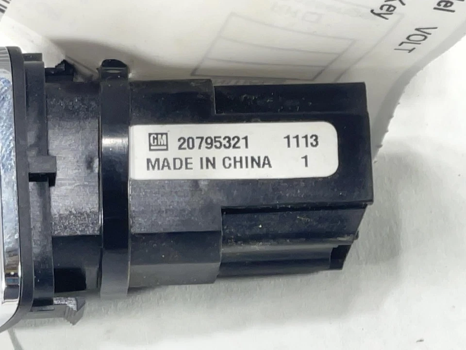 Interruptor de encendido usado se adapta a: Chevrolet Volt 2014 interruptor de botón grado A Foto 3 de 4