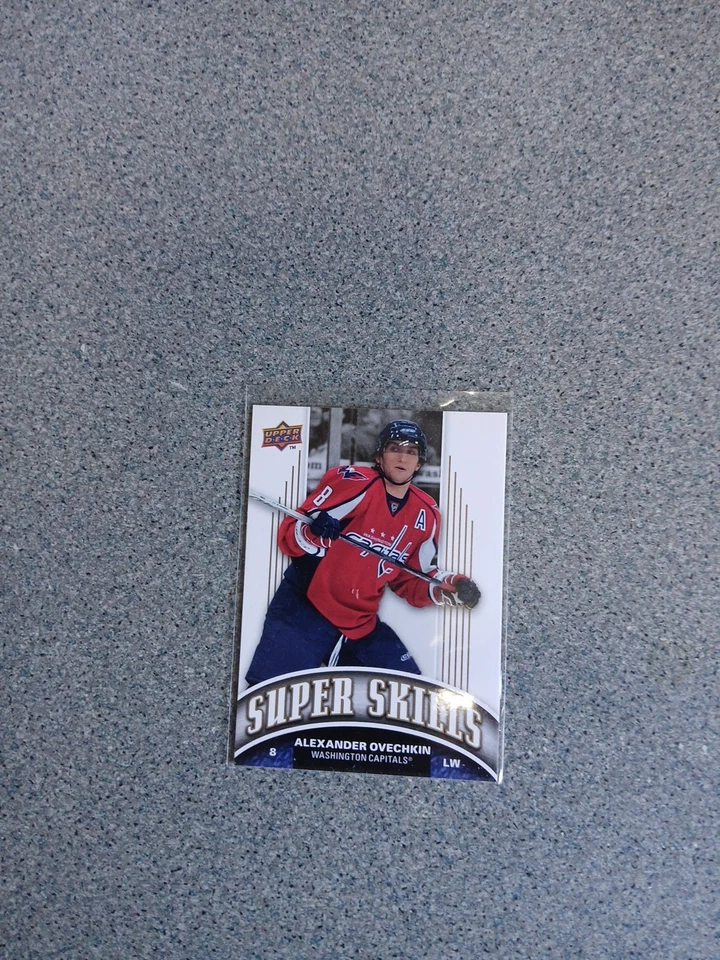 Alex Ovechkin 2008 2009 Upper Deck Super Skills # SS3 - Image 3 of 3