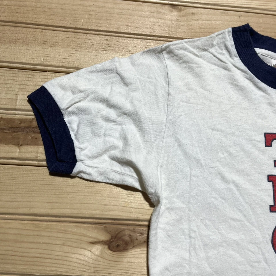 Camisa Timbre Grueso De Colección Años 80 TPC Las Colinas Cuatro Estaciones Golf Talla Pequeña Foto 3 de 4