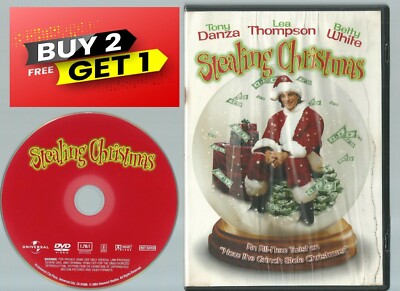 Stealing Christmas (DVD, 2003) Betty White Tony Danza Disc & Cover Art Only