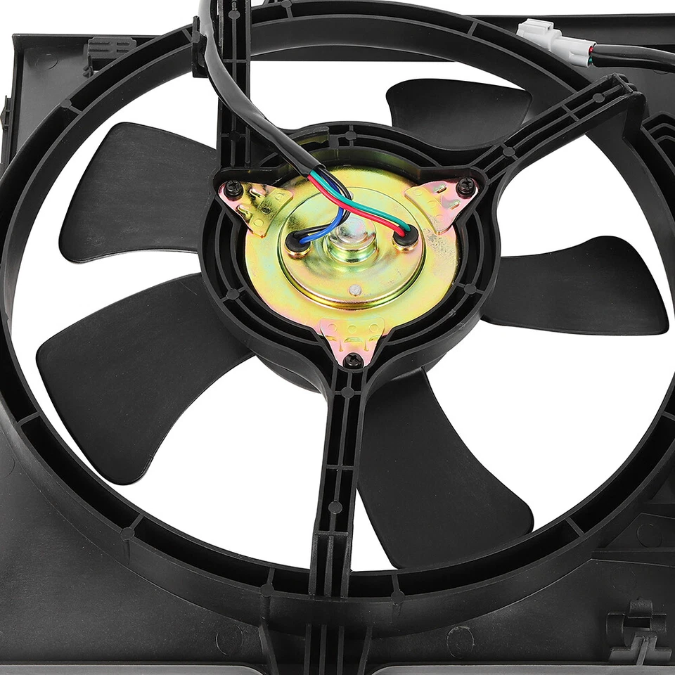 Radiator Condenser Cooling Fan Assembly For 1993 1994 1995-1997 Nissan Altima Foto 4 de 4