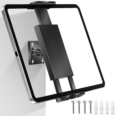 Tablet Phone Wall Mount Holder for 4.7-13'' iPad iPhone 360° Rotation Bracket