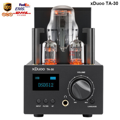 xDuoo TA-30 Bluetooth 5.0 ES9038Q2M DAC&Tube Headphone Amp USB/COAX/OPT Input