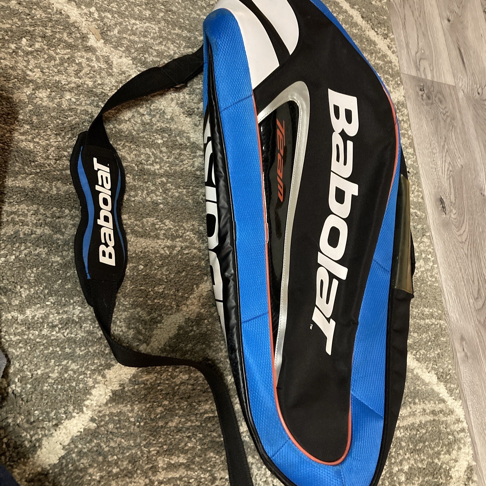 Babolat Team Tennis Bag Case 3 Pack Racket Racquets Shoulder Strapped Bag eBay