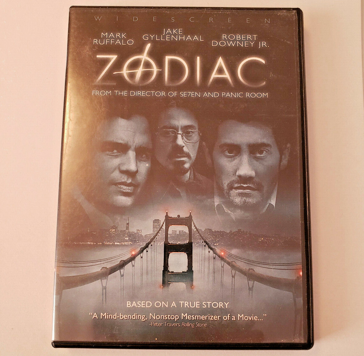 Zodiac DVD 2013 Jake Gyllenhaal Robert Downey Jr