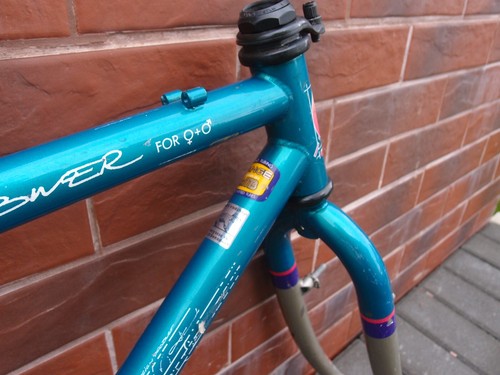MTB frame 17 in Corratec 2005 German Bike Power Tange MTB Y.S.T 1 1/8 in - Imagen 18 de 24