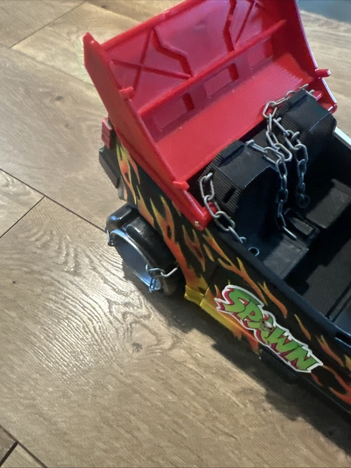 Spawn Mobile 1994 1ª Serie Todd McFarlane Coche de Juguete Lanzacohetes Lateral De Colección Foto 2 de 4