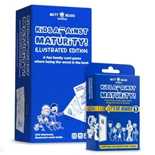 Kids Against Maturity Family Party Game - Core Game & Expansion Pack 1 - NEW