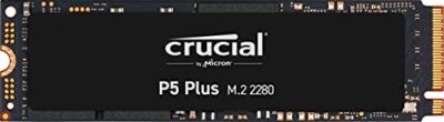 Crucial P5 Plus 500GB PCIe 4.0 3D NAND NVMe M.2 SSD, up to 6600MB/s - CT500P5...