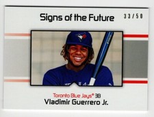 Vladimir Guerrero Jr 2020 Bowman Transcendent Through Years VIP Card 2008 /50