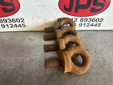 Set of 4x 1" threaded eyebolts / lifting eyes /towing eyes 2 ton .£30+VAT