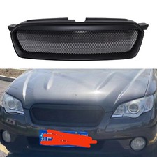 Matte Black Car Front Bumper Grille Mesh Grill For Subaru Outback 2007-2009 2008