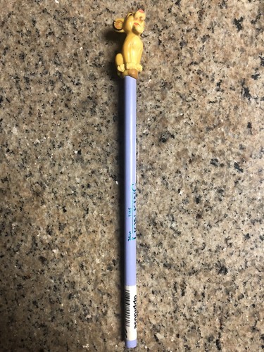 Disney The Lion King Pencil Topper And Pencil Vintage 90 S New 461 Ebay