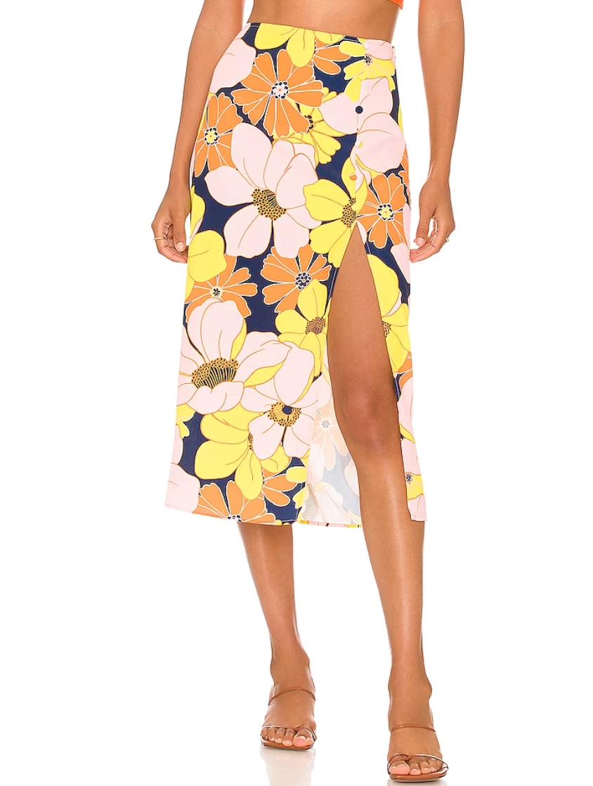 Midi top skirt revolve