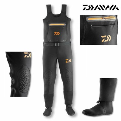 Daiwa D-Vec Super Flex Néoprène STOCKING FOOT de CUISSARDES taille au choix watthose