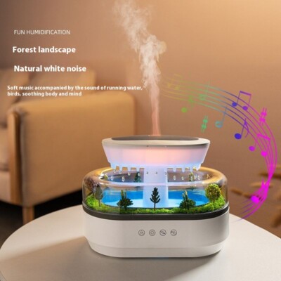 Rain Drop Landscape Aroma Diffuser Household Bedroom Raindrop Humidifier