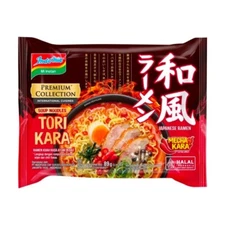 Indomie Mie Instant Premium Japanese Tori Kara Ramen 89 Gr [BEST SELLER]