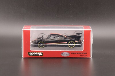 Tarmac Works Pagani Zonda Revolución Nero Oro Global64 1/64