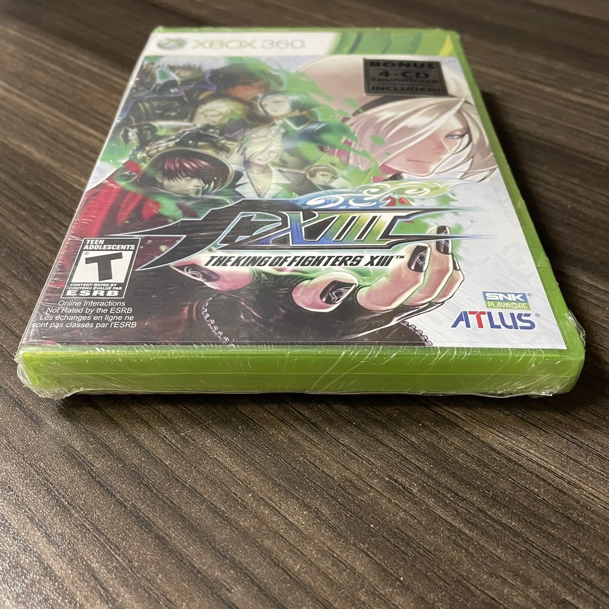 The King of Fighters XIII 13 XBOX 360 Soundtrack Bundle Brand New+